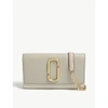 MARC JACOBS SNAPSHOT LEATHER WALLET-ON-CHAIN