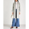 ALEXA CHUNG DOGTOOTH CHECKED WOOL-BLEND CHESTERFIELD COAT
