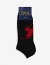 POLO RALPH LAUREN 包装 的 三 大 小马 体育 袜子,101-88064526-A69APK1BB007BV04AF