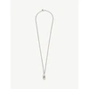 JADE JAGGER SILVER ROLLING STONE NECKLACE