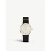 ROSEFIELD WBLG-W71 THE WEST VILLAGE LEATHER AND GOLD-PLATED WATCH