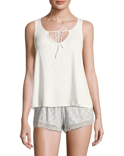 Eberjey Abby Solid Tank In Nocolor