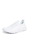 Apl Athletic Propulsion Labs Techloom Breeze Knit Running Shoe In White