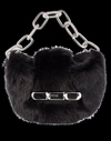 ALEXANDER WANG Micro Mini CEO Fur Bag