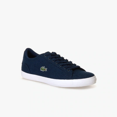 Lacoste Mens Navy Lerond Bl 2 Cam Trainers In Nvy/wht