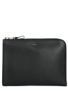 TOM FORD LEATHER CLUTCH,143598