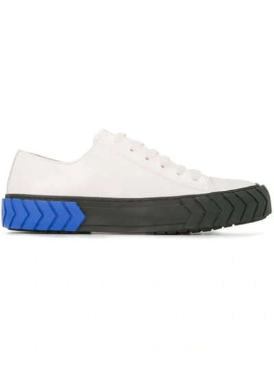 Both 'tyres' Trainers In White ,black