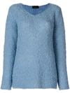 dressing gownRTO COLLINA ROBERTO COLLINA KNITTED jumper - BLUE