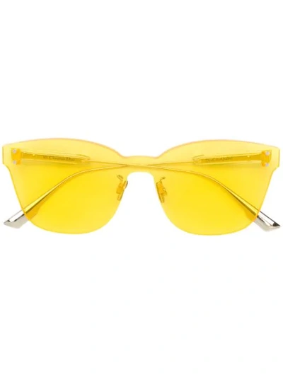 Dior Colourquake2 Sunglasses In Yellow