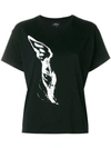 MARCELO BURLON COUNTY OF MILAN MARCELO BURLON COUNTY OF MILAN CAT PRINT T-SHIRT - BLACK