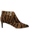 CHLOE GOSSELIN tiger ankle boots