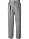 VICTORIA BECKHAM HIGH WAISTED PLEAT TROUSERS