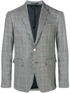 MAURO GRIFONI checked tailored blazer 