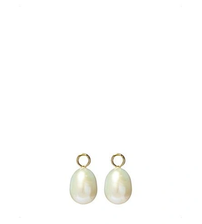 Annoushka Classic Baroque 18ct Yellow Gold And Pearl Earring Drops