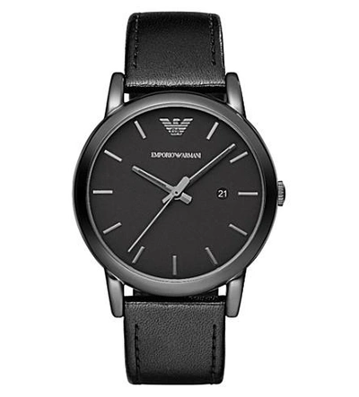 Emporio Armani Ar1732 Black Ion-plated Steel Watch