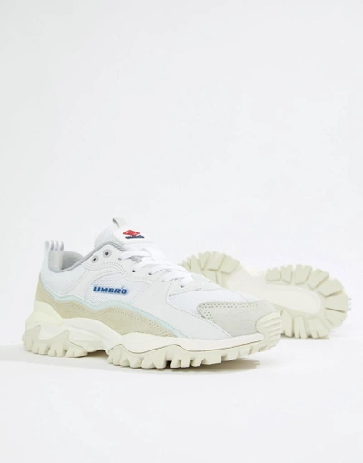 Umbro Bumpy Sneakers In White