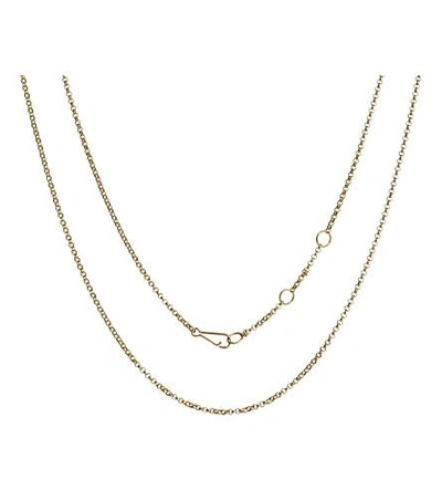 Annoushka Classic 18ct Yellow-gold Long Belcher Chain Necklace