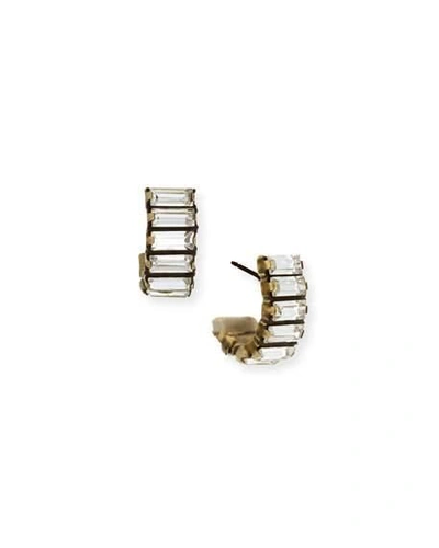 Auden Hayden Huggy Hoop Earrings In Gold