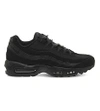 NIKE NIKE MENS BLACK ANTHRA AIR MAX 95 SUEDE AND MESH TRAINERS, SIZE: 7,R03711268