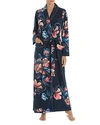 JONQUIL FLORAL FRENCH TERRY LONG dressing gown,HPC135
