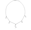 FEDERICA TOSI NECKLACES LACE MOON AND STARS NECKLACE