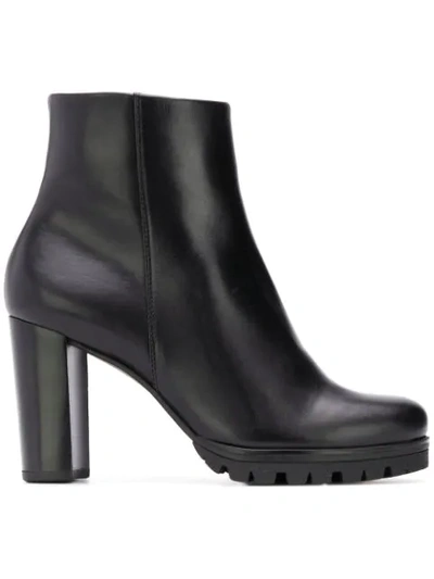 Hogl Platform Ankle Boots - 黑色 In Black