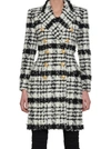 BALMAIN BALMAIN DOUBLE BREASTED TWEED COAT