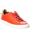 GIVENCHY URBAN KNOW LOW TOP LEATHER SNEAKER,3594656820374