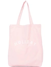 HOLIDAY logo canvas tote,HOLTBP