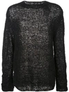 ANN DEMEULEMEESTER LOOSE FIT KNIT SWEATER