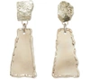 PROENZA SCHOULER Metal and stones earrings,J00166 803L