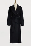 ACNE STUDIOS MOHAIR AND WOOL ROBE,A90021-8850/NAVY