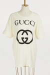 GUCCI LOGO T-SHIRT,539081/X3Q35/7561