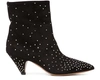 VALENTINO GARAVANI GAVARANI STUDDED ANKLE BOOTS,QW2S0I49/BEN/0NO