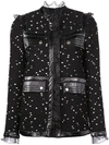 GIAMBATTISTA VALLI Pleated Jacket,245BIS.GVDBO