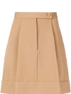 SARA BATTAGLIA Pleated Mini Skirt,SB2001308W9