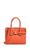 TORY BURCH GEMINI LINK LEATHER SMALL TOTE