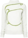 ONEFIFTEEN EMBROIDERED KNIT SWEATER