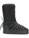 FENDI logo moon boots