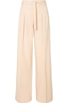 ROLAND MOURET WOODCOURT ALPACA AND WOOL-BLEND WIDE-LEG trousers