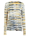 PROENZA SCHOULER PROENZA SCHOULER YELLOW TIE-DYED TISSUE T-SHIRT,060013553375