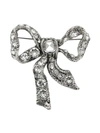 GUCCI BOW BROOCH IN METAL