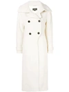 MACKAGE MACKAGE ELODIE COAT - WHITE