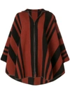 HOLLAND & HOLLAND HOLLAND & HOLLAND WOVEN STRIPED CARDIGAN - BLACK