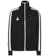 ISABEL MARANT ÉTOILE Striped zip-front jacket,P00323147