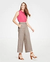 ANN TAYLOR THE TALL PLAID MARINA PANT,479373