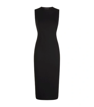 The Row Devi Sleeveless Sheath Dress In Black