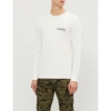 STUSSY LOGO-PRINT COTTON-JERSEY T-SHIRT