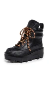 MARC JACOBS Shay Wedge Hiking Boots
