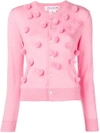 COMME DES GARCONS GIRL POM POM CARDIGAN